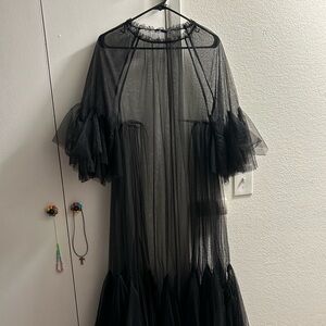 Anthropologie Maeve sheer dress